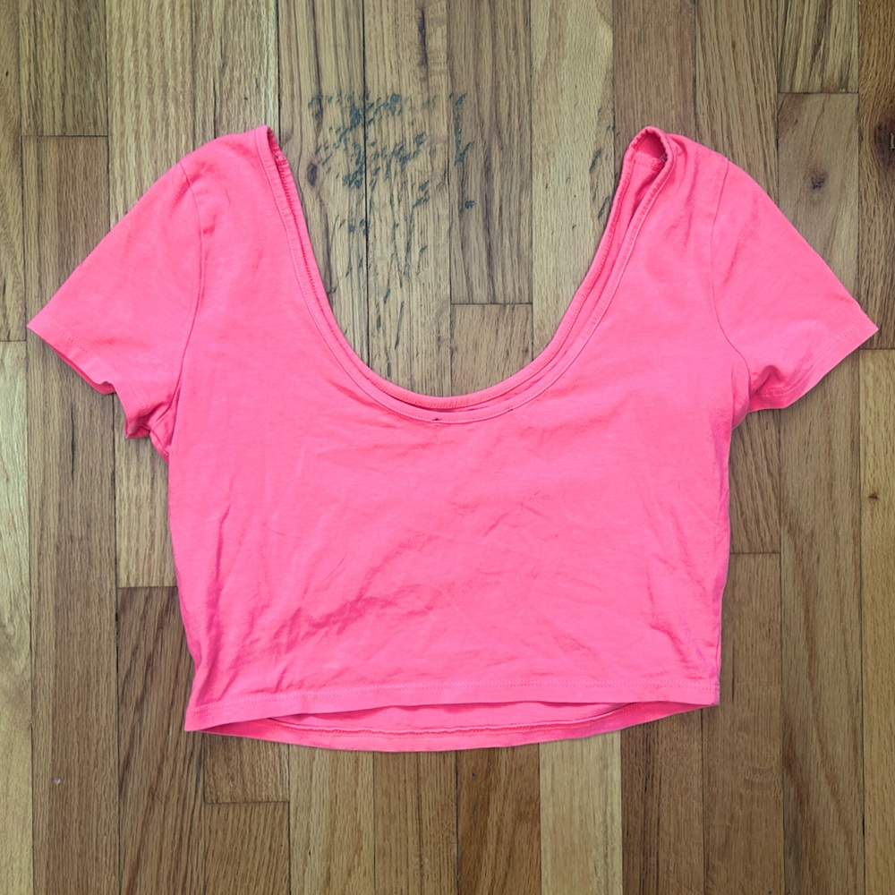 Pink Forever 21 Crop Top - Picture 2 of 4